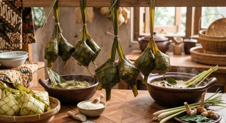 Cara bikin ketupat Idulfitri yang tidak cepat basi, tekstur padat dan anti gagal