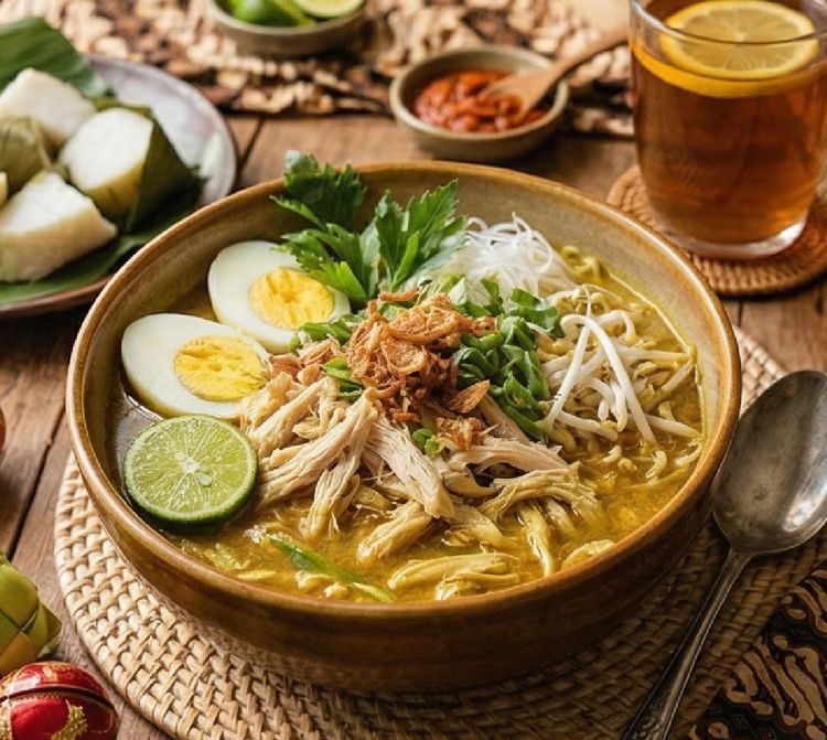 Resep soto ayam untuk lebaran, masaknya gampang dan bisa dari bahan seadanya