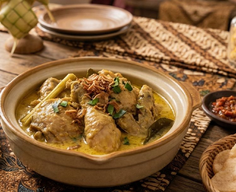 Resep opor ayam untuk lebaran, gurih dan kaya rempah ternyata nggak ribet masaknya