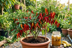 Rahasia pupuk organik kulit pisang agar tanaman cabai berbuah melimpah