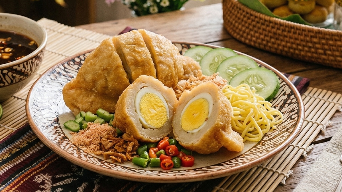 Resep pempek kapal selam cocok untuk lebaran, gampang & bisa dibikin bareng keluarga biar makin asyik