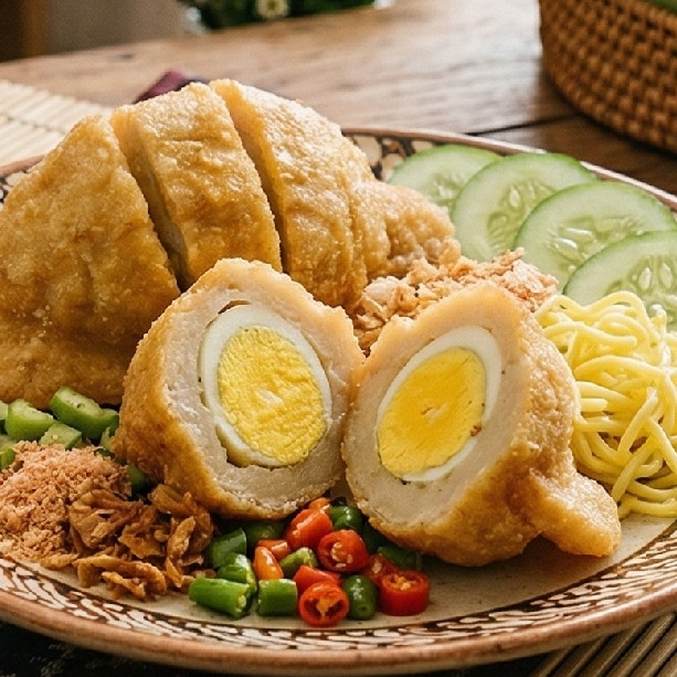 Resep pempek kapal selam cocok untuk lebaran, gampang & bisa dibikin bareng keluarga biar makin asyik