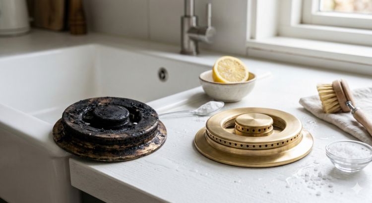 Jujur, capek liat burner kompor hitam berkerak? Coba trik 3 bahan dapur ini