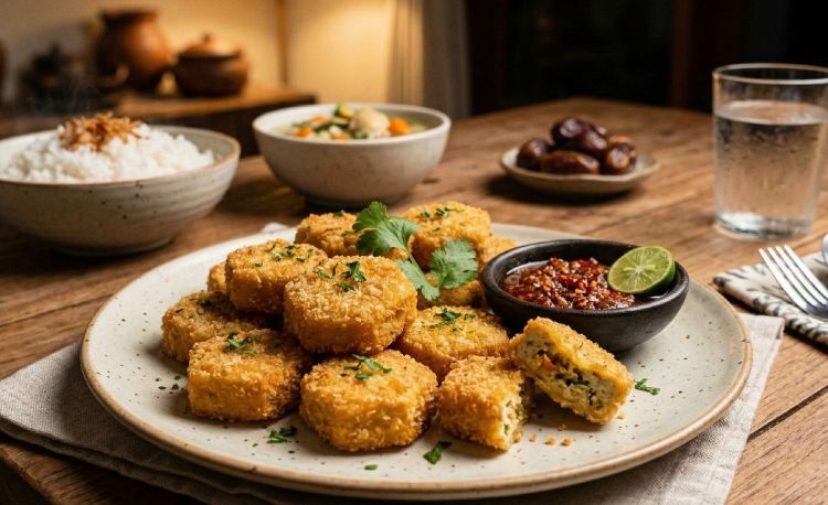 Resep nugget tahu untuk sahur gampang tanpa ribet, bisa distok di kulkas dan tinggal goreng