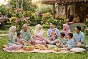 5 Ide foto Lebaran outdoor di taman, rahasia foto keluarga segar & natural