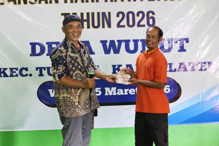 Keren! Desa Wunut Klaten bagi-bagi Rp585 juta untuk THR seluruh penduduk desa