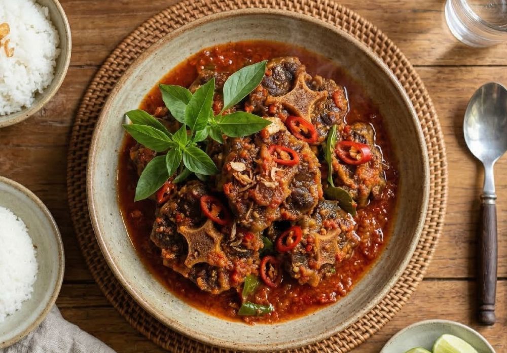 Yuk coba resep rica buntut sapi yang gurih dan pedas, cocok untuk yang bosan sop kuah bening