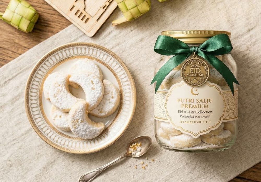 Resep kue putri salju premium yang spesial, satu toples bisa ludes sehari dinikmati keluarga