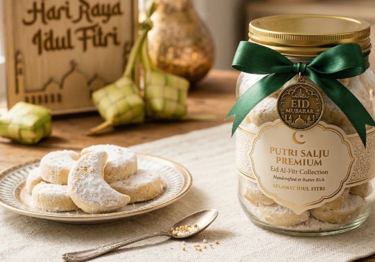 Resep kue putri salju premium yang spesial, satu toples bisa ludes sehari dinikmati keluarga