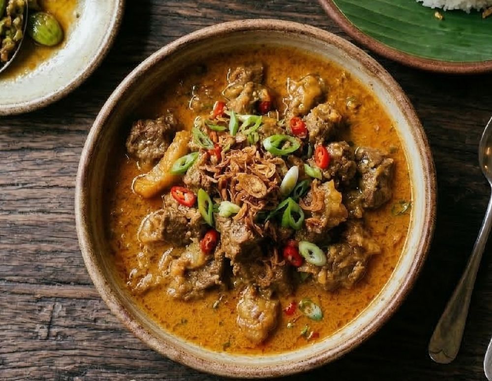 Kangen gulai cincang yang kuahnya nikmat dan dagingnya empuk? ini resep dan triknya