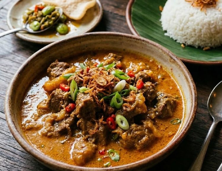 Kangen gulai cincang yang kuahnya nikmat dan dagingnya empuk? ini resep dan triknya