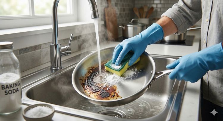 Panci stainless kembali mengkilap, tips mudah basmi bekas gosong tanpa bikin lecet