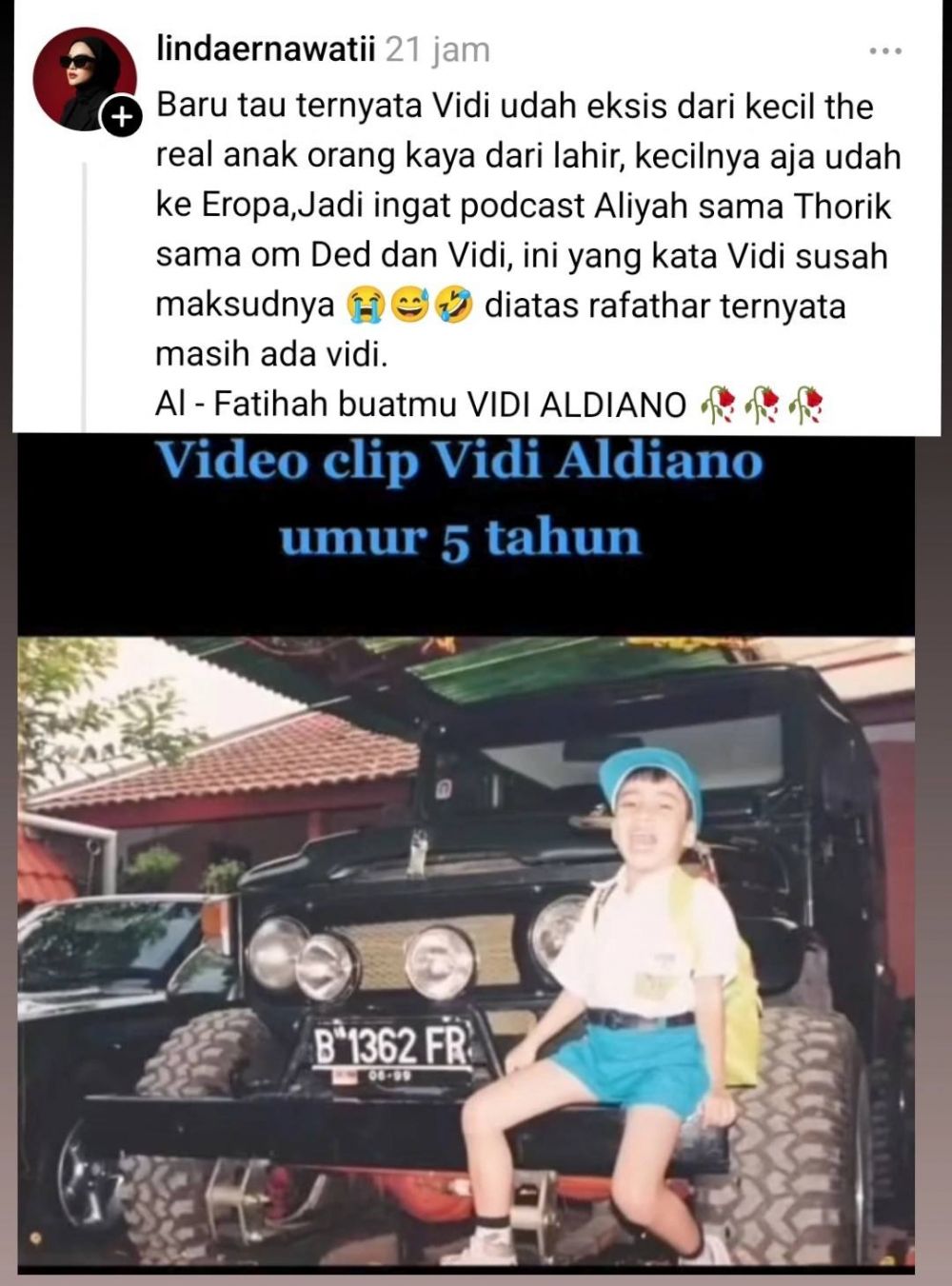 5 Potret Vidi Aldiano cilik di Eropa, disebut tajir dari kecil bahkan keluarga punya kastil