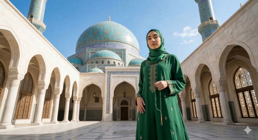 5 Angle foto Lebaran di masjid yang tetap sopan tapi tetap aesthetic