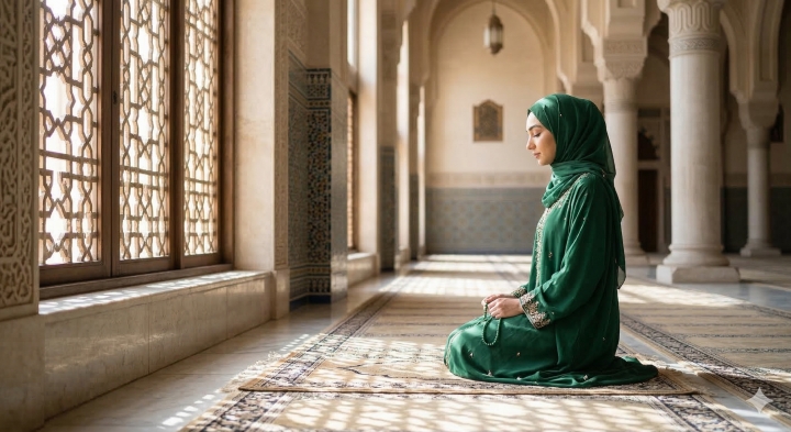 5 Angle foto Lebaran di masjid yang tetap sopan tapi tetap aesthetic