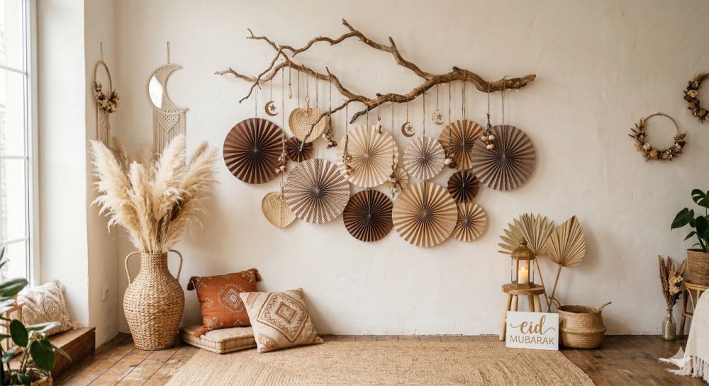 5 Cara membuat backdrop foto Lebaran sendiri di rumah ala studio profesional