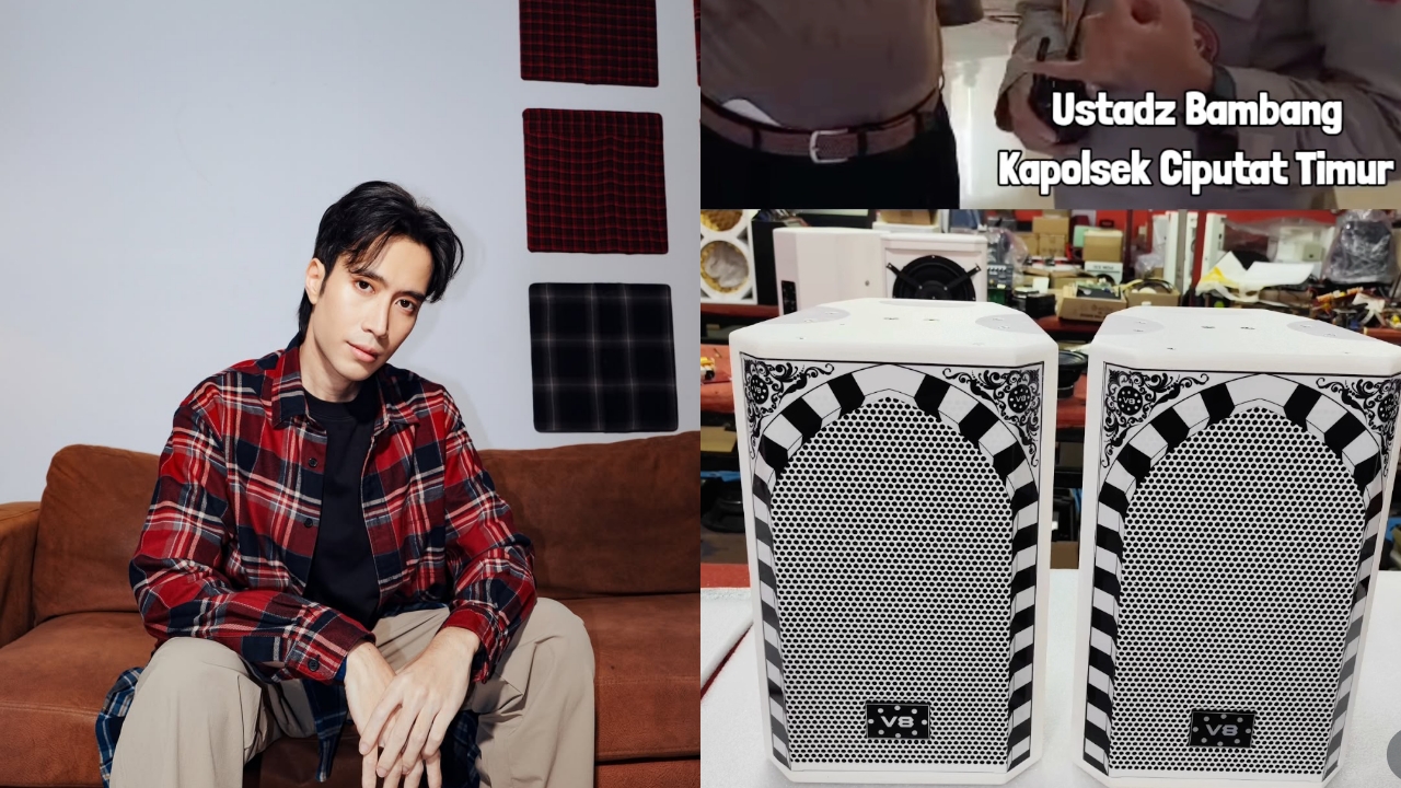 Vidi Aldiano donasi audio system | foto: Instagram @v8harrykiss; Instagram/@vidialdiano