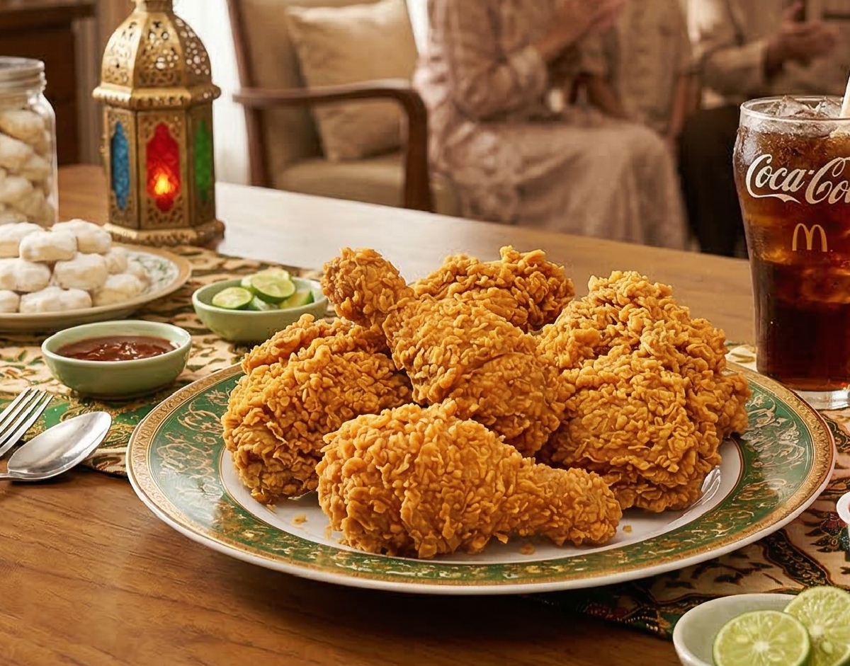 Yuk bikin ayam goreng tepung khas mekdi saat lebaran di kampung, ini resep & trik biar kriuknya nikmat