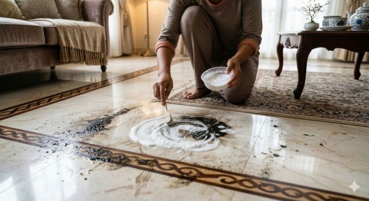 Trik hilangkan kerak hitam di lantai rumah agar tamu Lebaran betah berkunjung