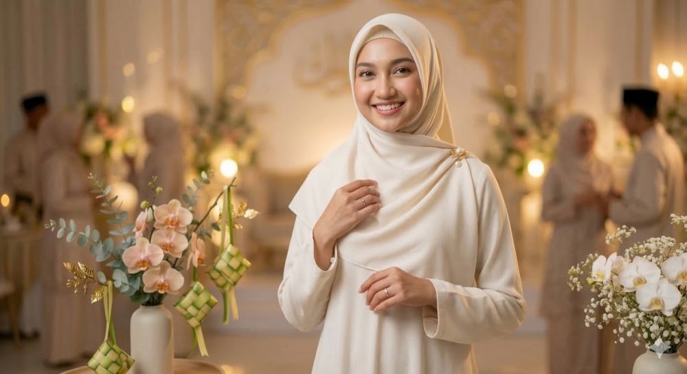 5 Cara pakai hijab Lebaran 2026, gaya minimalis yang mewah untuk silaturahmi