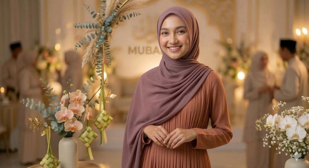 5 Cara pakai hijab Lebaran 2026, gaya minimalis yang mewah untuk silaturahmi