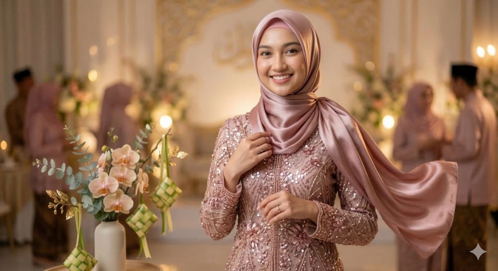5 Cara pakai hijab Lebaran 2026, gaya minimalis yang mewah untuk silaturahmi