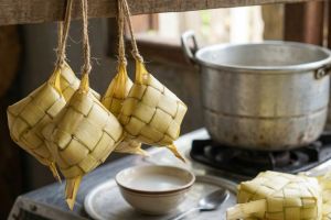 Kok ketupat buatanku cepat basi? Ini penyebab dan cara mengatasinya yang simpel