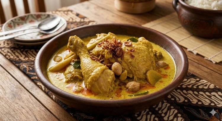 Resep opor ayam santan spesial, kuah kental gurih yang meresap hingga ke tulang