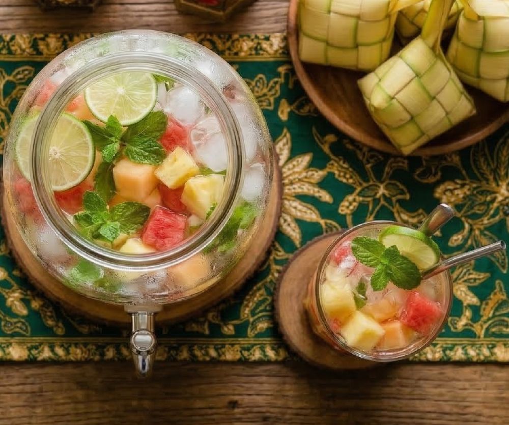 Menu open house lebaran, ini racikan minuman segar dan manis tapi nggak pakai gula berlebihan