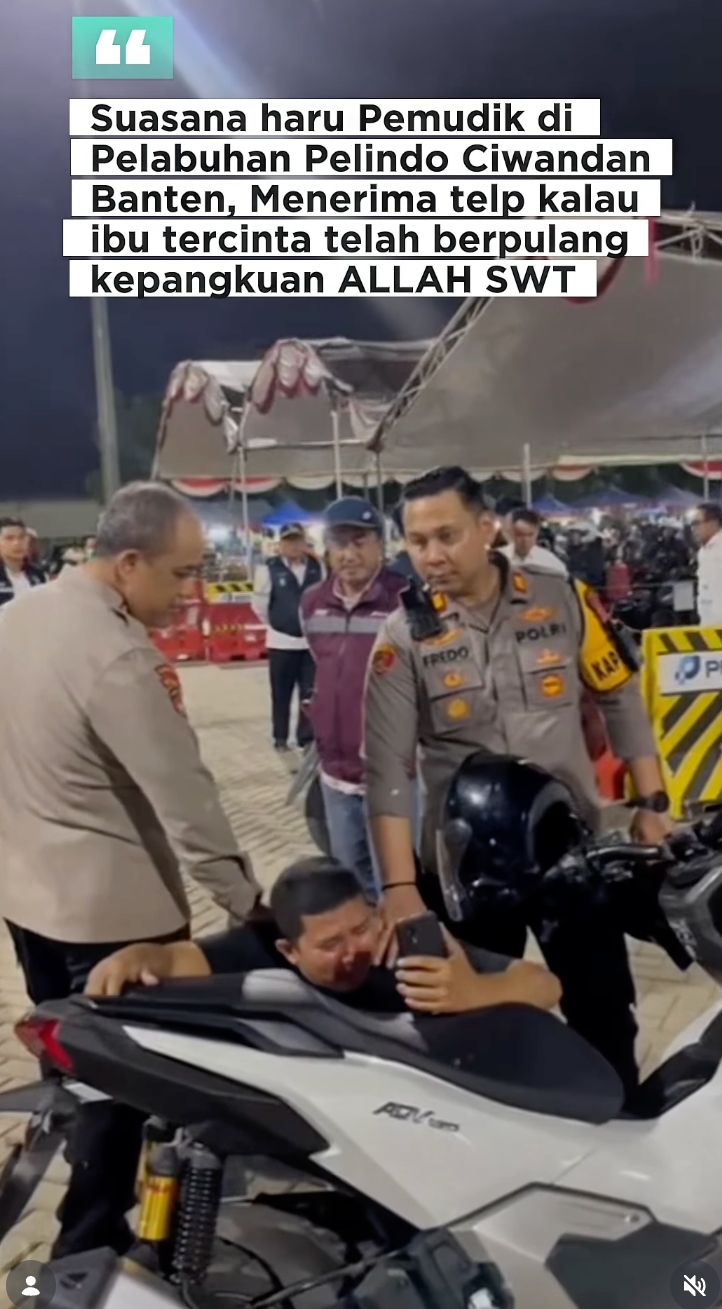 Kisah pilu pemudik di Pelabuhan Ciwandan, dapat kabar ibu wafat saat sedang antre kapal