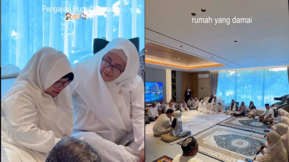 5 Momen pengajian rumah baru Yura Yunita, hasil renovasi bangunan lama yang “klik” sejak awal jumpa