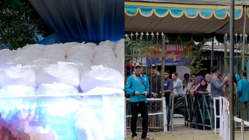7 Momen hangat Dewi Perssik bagikan 8.400 paket zakat di Jember jelang Idulfitri