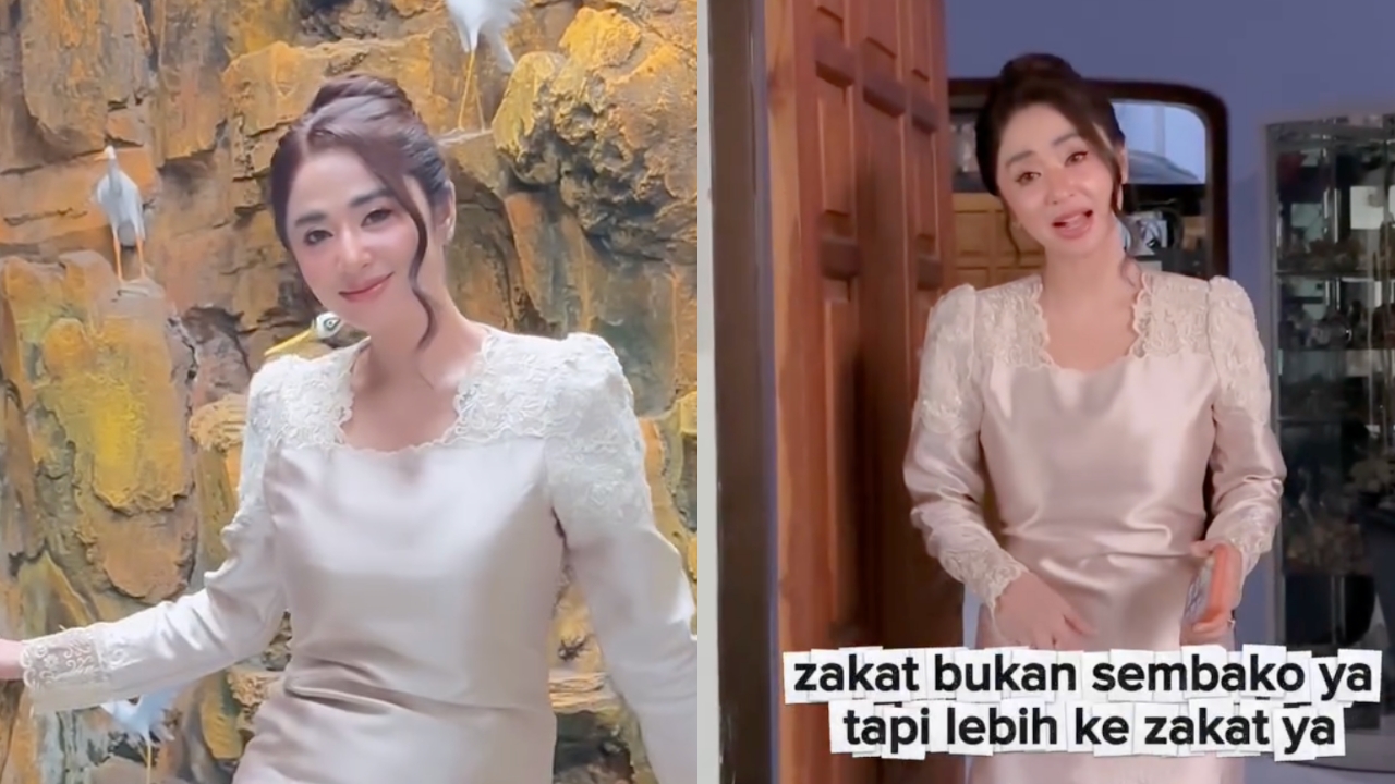 7 Momen hangat Dewi Perssik bagikan 8.400 paket zakat di Jember jelang Idulfitri