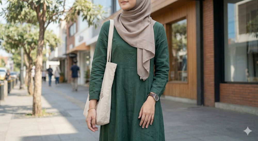 5 Cara mengubah gamis dan koko Lebaran jadi gaya kasual yang super trendy