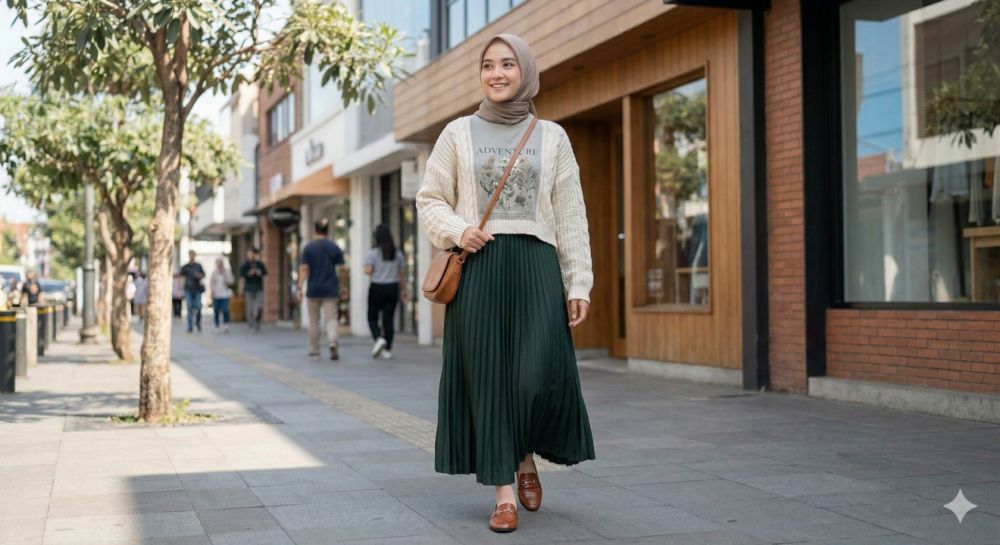 5 Cara mengubah gamis dan koko Lebaran jadi gaya kasual yang super trendy