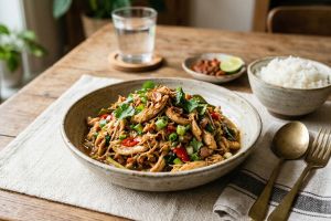 Resep lauk setelah lebaran yang lezat dan gampang bikinnya, yuk cobain hidangan tumis ayam suwir