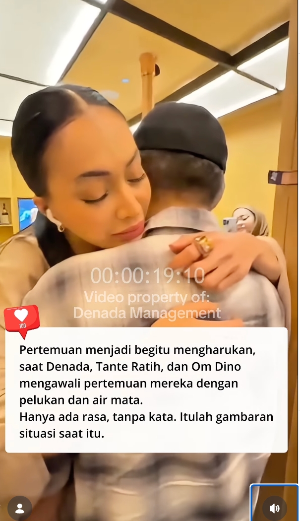 Tanpa media dan pengacara, begini suasana pertemuan Denada dan Ressa Rossano yang berujung damai