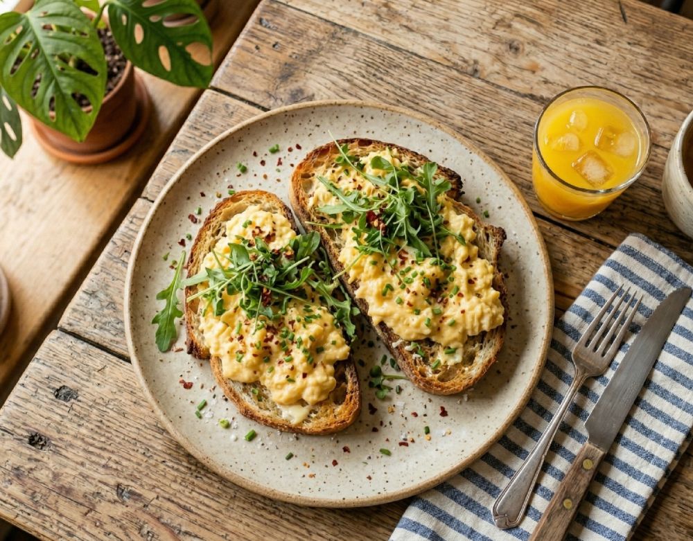 Resep egg toast lezat selesai dalam 10 menit, cocok bagi yang bosan sarapan nasi