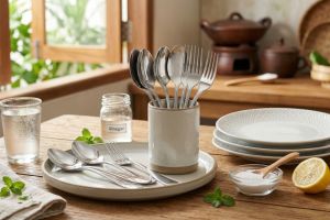 Sendok, garpu, hingga piring kusam lama disimpan? 5 Cara membersihkannya biar kinclong lagi