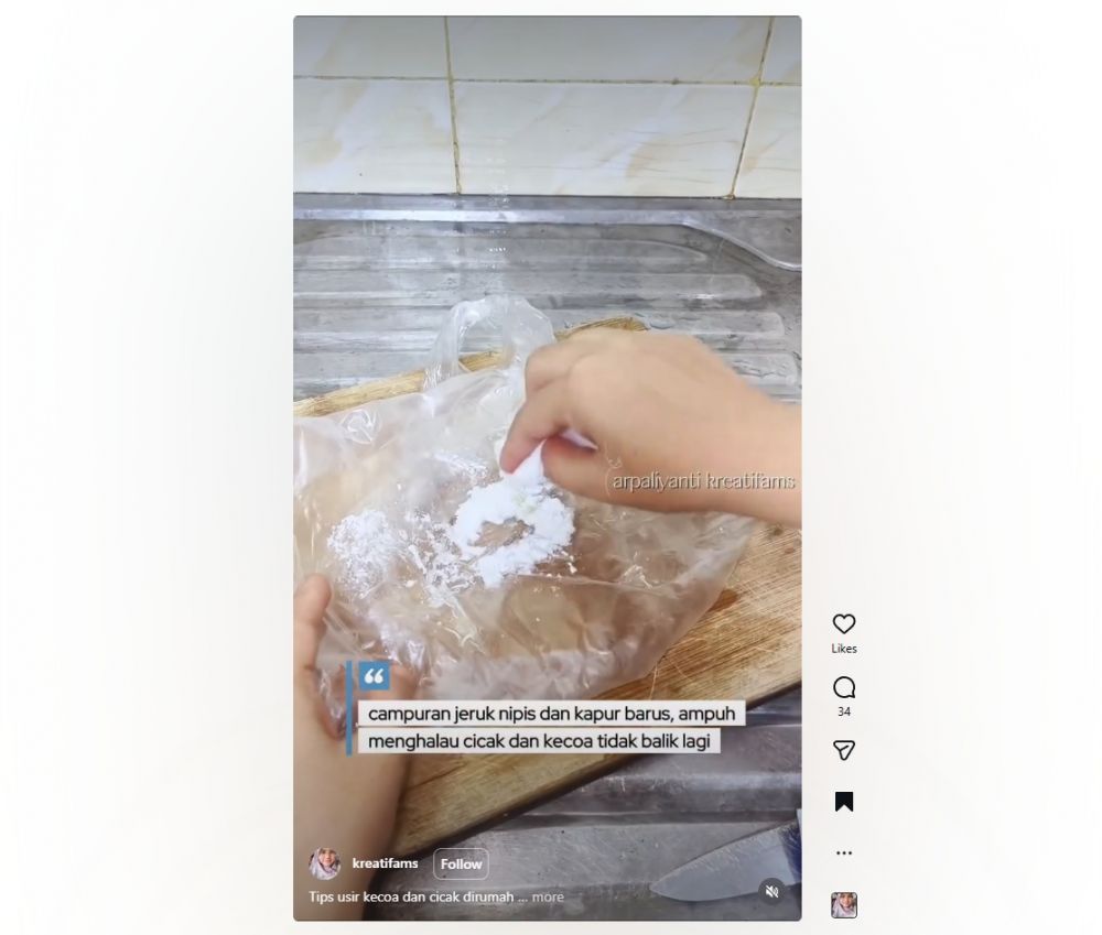 Jangan disemprot kimia! Trik alami campuran jeruk nipis ini ampuh bikin kecoa kabur