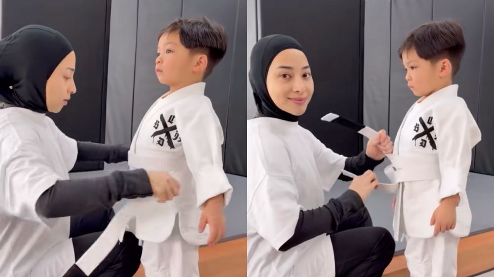 Gaya hijab simpel Nikita Willy berbagai sumber