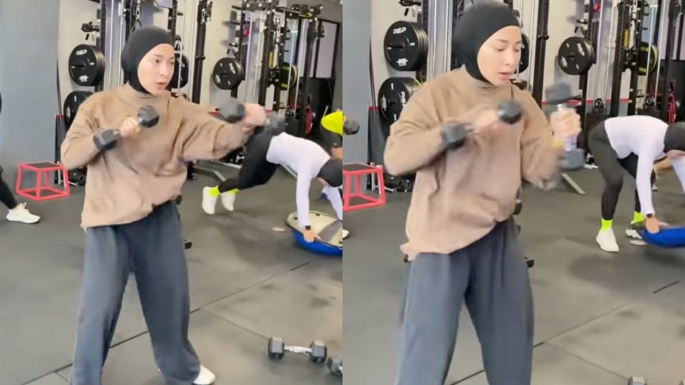 Gaya hijab simpel Nikita Willy berbagai sumber