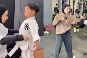 5 Potret terbaru Nikita Willy berhijab, konsisten sampai outfit olahraga pun inspiratif tertutup