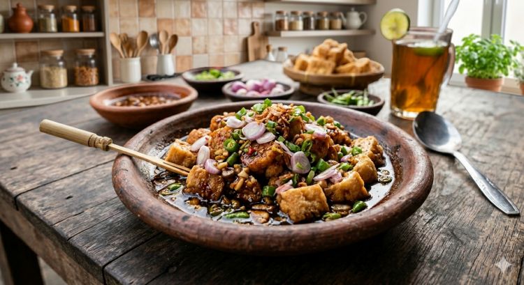 Resep tahu gejrot homemade praktis, bumbu nendang meresap sempurna pedas asam manis