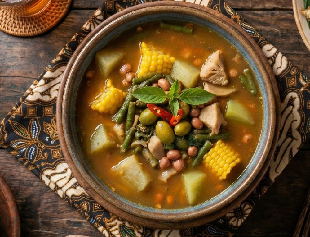 Butuh masakan yang seger-seger? Yuk cobain resep sayur asem yang masaknya cuma butuh 10 menit