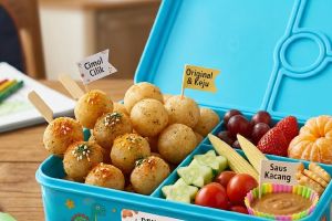 Si kecil suka jajan sembarangan? Yuk cobain resep bekal cimol tahu yang sehat dan gampang buatnya