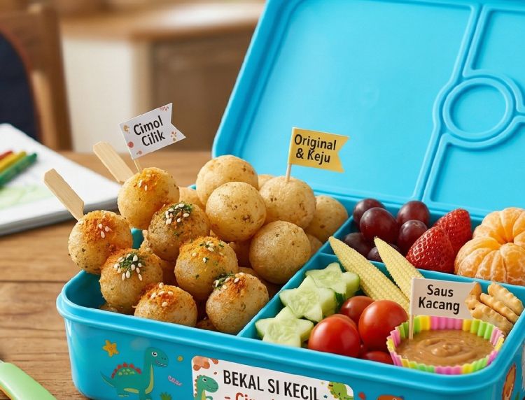 Si kecil suka jajan sembarangan? Yuk cobain resep bekal cimol tahu yang sehat dan gampang buatnya