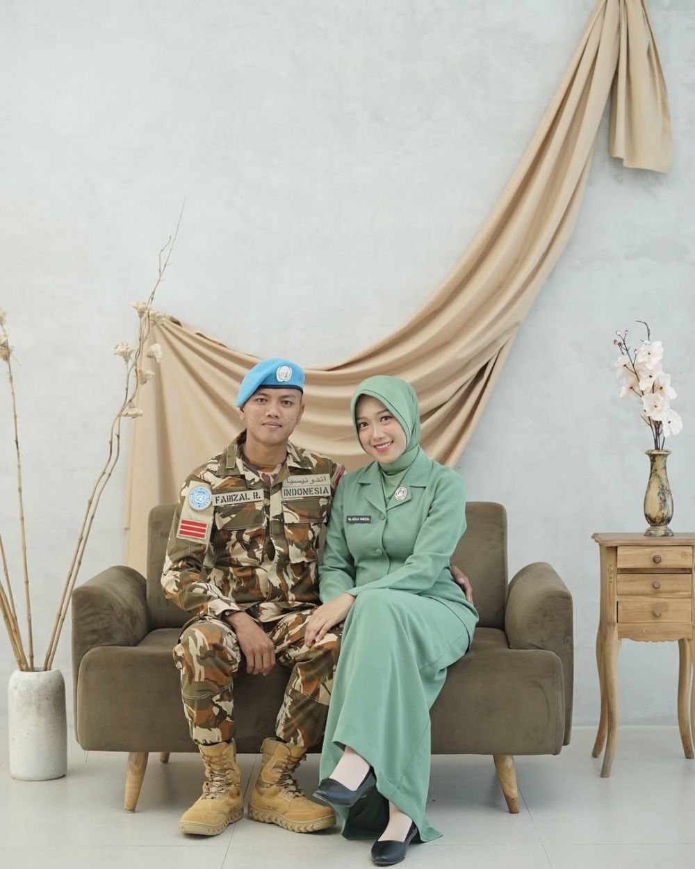 Unggahan istri Praka Farizal Rhomadhon: Saya bersaksi bahwa suami saya orang yang sangat baik