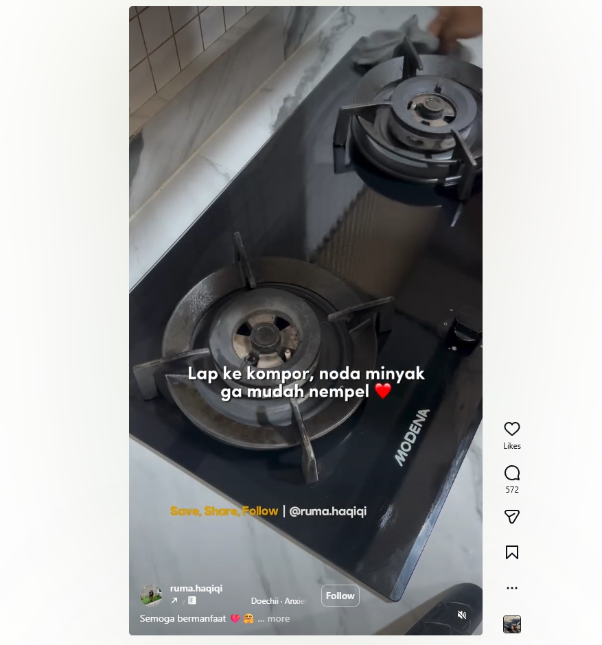 Cara membuat cairan pembersih dapur sendiri, ampuh usir lemak di kompor dan wastafel