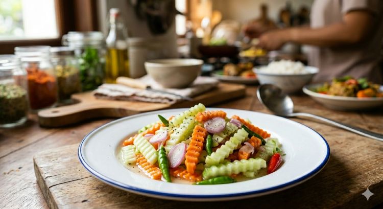 Resep acar timun wortel segar, simple dan bikin nagih